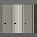 Modern Hinged Doors With Various Designs And Neutral Color Tones For Interior Use