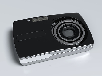 Modern Camera Digital Camera 3d model