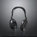 Modern Over Ear Headphones Electronic Device With Sleek Design And Comfortable Fit For Users