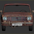 Scrap cars, scrap cars, doomsday cars, self-made cars, self-made armed cars, waste car tools 3d model