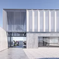 Modern Sales Office Building Simple Sales Department Club 3d model