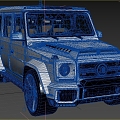 Mercedes-Benz Big G Babos G63V12 Engine Car Off-road Vehicle 3d model