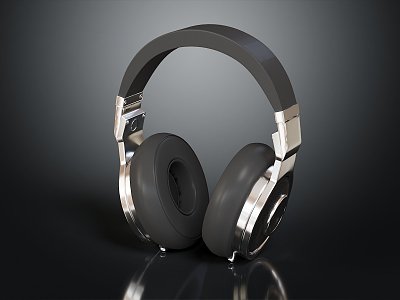 Modern Headset Bluetooth Headset 3d model