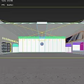 Tech Foyer Lobby 3d model