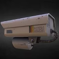 Monitoring Head Security Monitoring Camera Probe 3d model