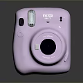 Instax Light Purple Webcam For Computer Laptop With High Quality Lens 3d model