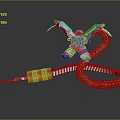 Modern Robot Arm Robot Arm Mechanical Arm Robot Arm Robot Head 3d model
