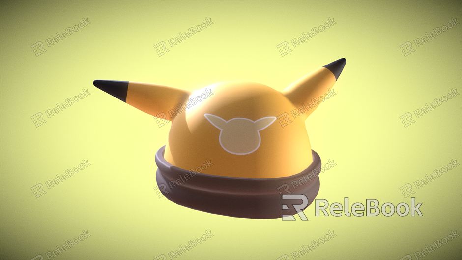 modern hat pikachu wool hat model