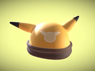 modern hat pikachu wool hat model