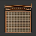 Wooden Folding Chair With Rattan Woven Seat And Backrest Minimalist Style