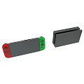 Nintendo Switch Dock And Red Green Joy Con Controllers Gaming Accessories