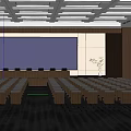 Academic Lecture Hall 3d model