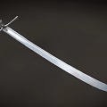 Knight's Long Knife 3d model