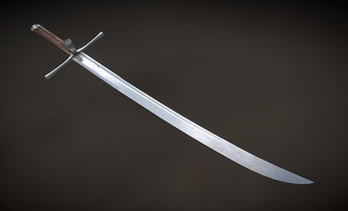 Knight's Long Knife 3d model