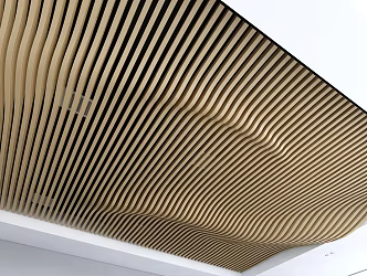 Special-shaped Ceiling Industrial Ceiling Grille Ceiling Ceiling Creative Ceiling 3d model