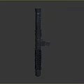 Tactical Weapon Sniper Rifle With Scope Barrel Mechanical Parts And Metallic Grip