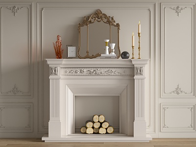 Jane's Fireplace 3d model