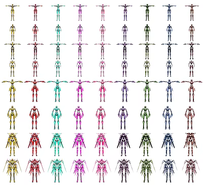 Modern Robots 3d model Modern Robots 3d model