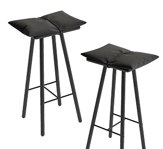 Modern Bar Stool 3d model