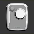 NALLKING White Compact Device With Round Knob Control Button And Black Textured Side 3d model