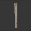 Ancient Stone Tablet Sculpture With Carved Hieroglyphs And Intricate Patterns