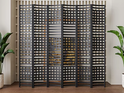 Metal partition 3d model