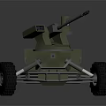 Green Electric Toy Off Road Vehicle with Large Wheels Open Frame and Top Mounted Camera