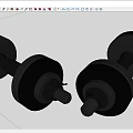 Adjustable Dumbbells For Home Gym Fitness Sports Equipment With Weight Plates