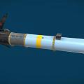 Sidewinder AIM9 Air to Air Missile With Heat Seeking Guidance System