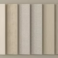 Light Colored Decorative Wall Panels With Different Textures For Interior Design