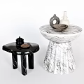 Modern Corner Table Side Table Corner Table Coffee Table Side Table Low Table Ornaments Marble Side Table Coffee Table Decorative Table 3d model