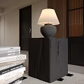Side table lamp 3d model