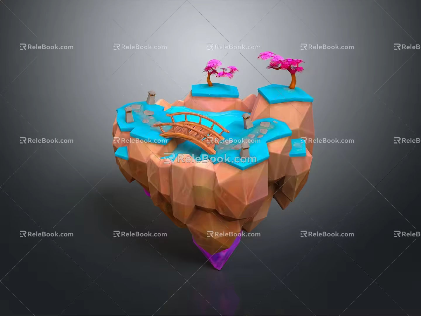 Game Environment Game Scene Fairy Tale Scene Fairy Tale Magic Scene Magic Item Fantasy Scene 3d model