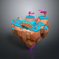 Game Environment Game Scene Fairy Tale Scene Fairy Tale Magic Scene Magic Item Fantasy Scene 3d model