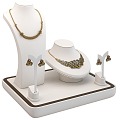 Jewelry Display Stand Jewelry Cabinet Jewelry Rack Necklace 3d model