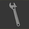 Durable Adjustable Wrench Professional Hardware Tool With Metal Body And Ergonomic Grip