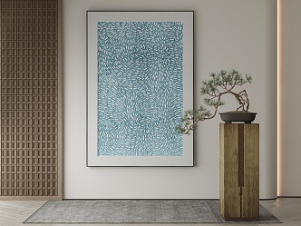 New Chinese Decorative Painting 3d model