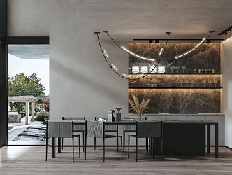 Modern Restaurant 3d model