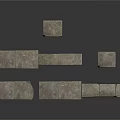 Stone Building Components With Various Shapes Rectangular Cuboid And Cube Blocks