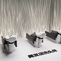 Modern Commercial Hair Salon Shampoo Beds With Stylish Design And Durable Structure