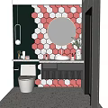 Modern Sink Simple 3d model