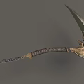 Sickle Death Sickle Death Sickle Low Face Number Low Model Simple Model Game Sub-era Film and Television Level Super Realistic High Precision 3d model