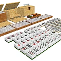 Modern Mahjong 3d model