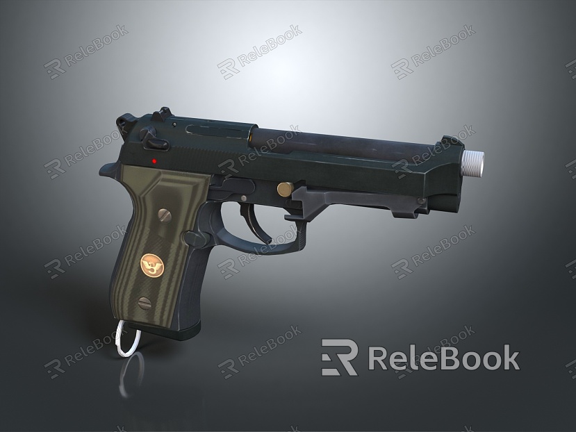 pistol semi-automatic pistol automatic pistol modern weapon hot weapon hot weapon gun military model