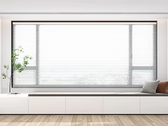 Modern venetian blinds dreamy venetian blinds 3d model