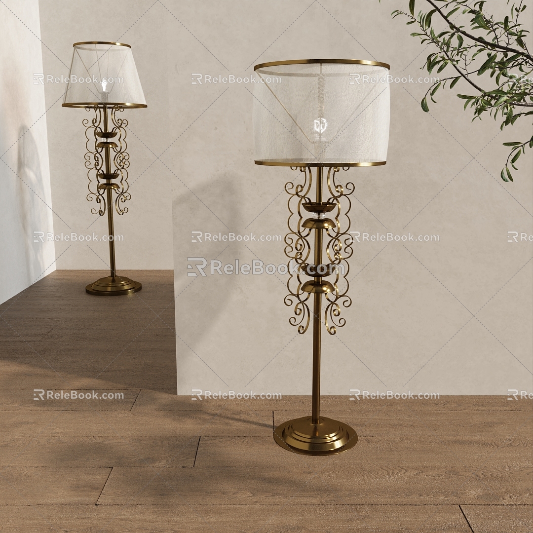 Modern Floor Lamp Decorative Lamp 3d model