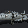 Modern Fighter Super Harrier 3d model