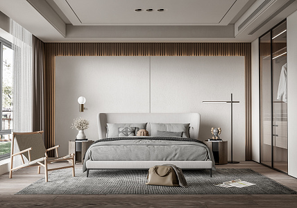 Modern Bedroom 3d model