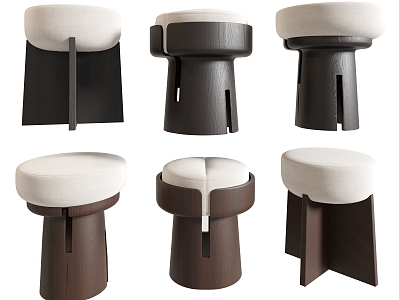 Silent Wind Stool Sofa Stool Low Stool Shoe Changing Stool model