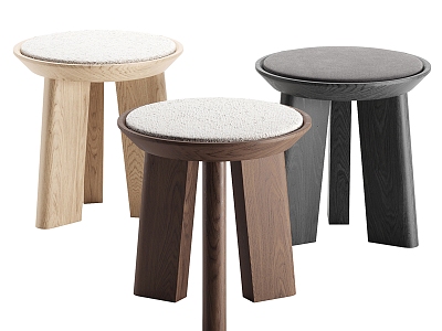 Nordic Stool 3d model